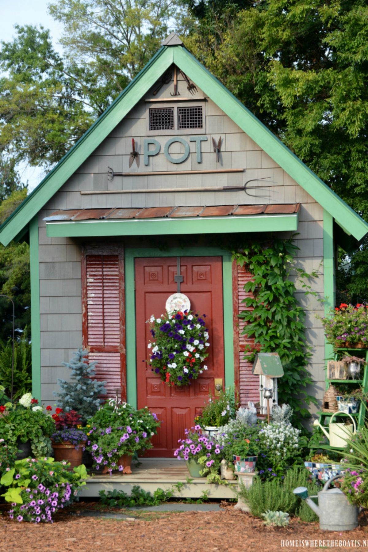 19 Whimsical Garden Shed Designs Storage Shed Plans Pictures