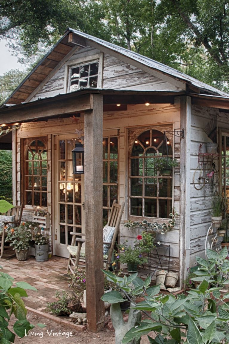 19 Whimsical Garden Shed Designs Storage Shed Plans & Pictures