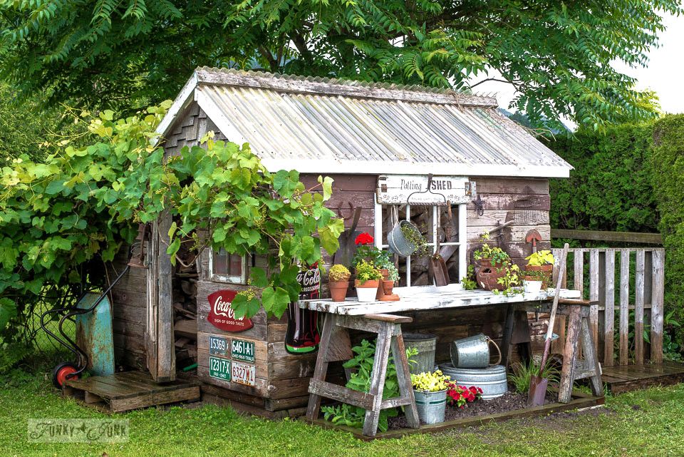 19 Whimsical Garden Shed Designs Storage Shed Plans &