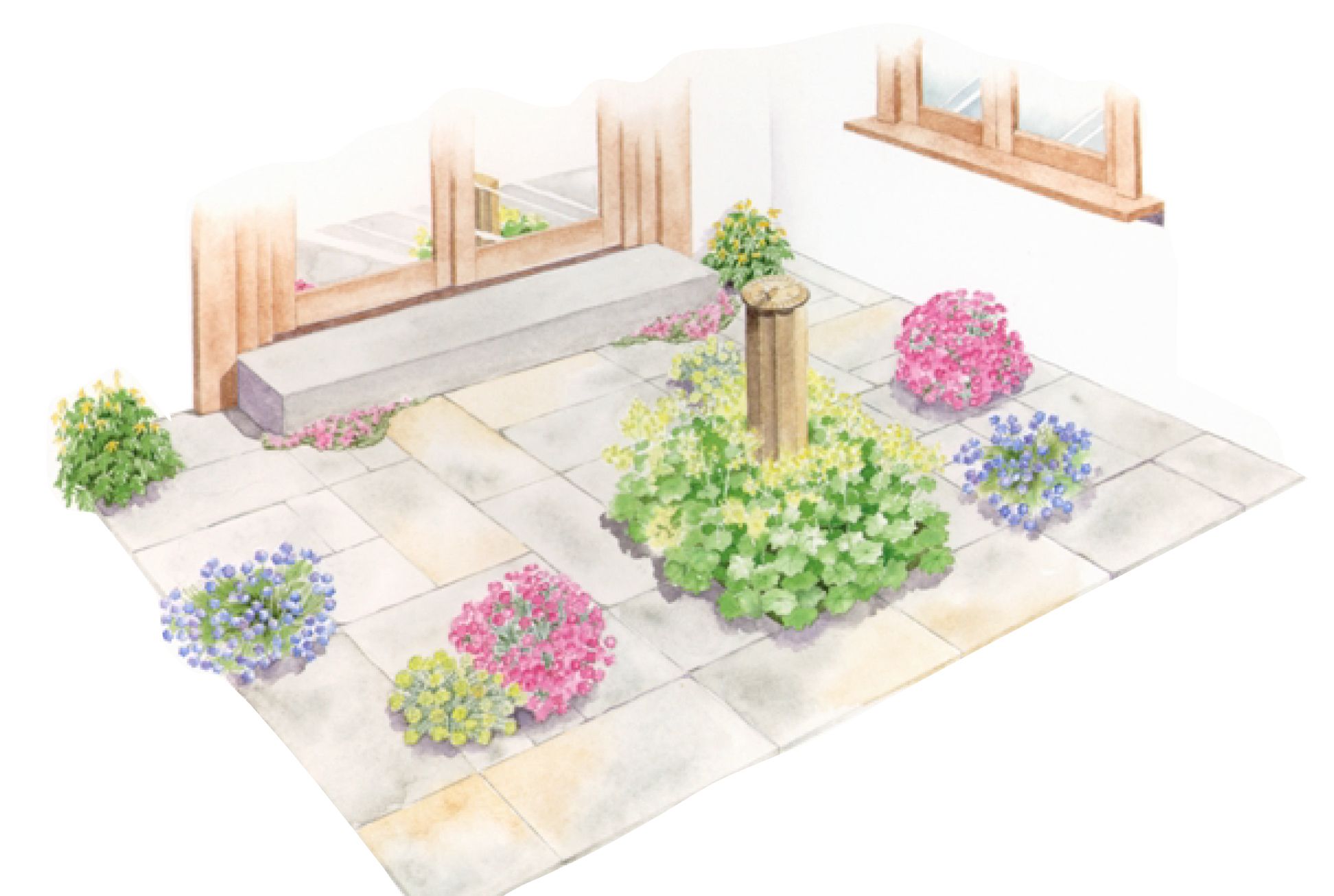 Small Flower Garden Plot Design | Garden Design