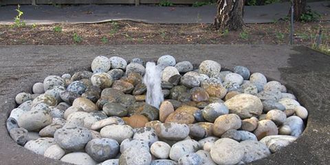 disappearing water fountain