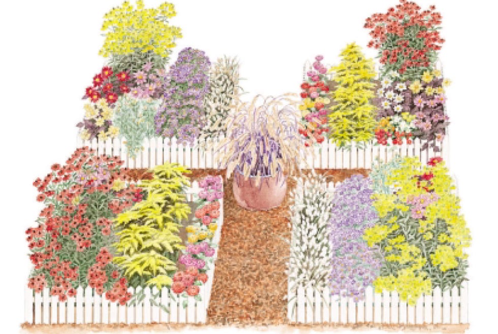 fall cutting garden plan