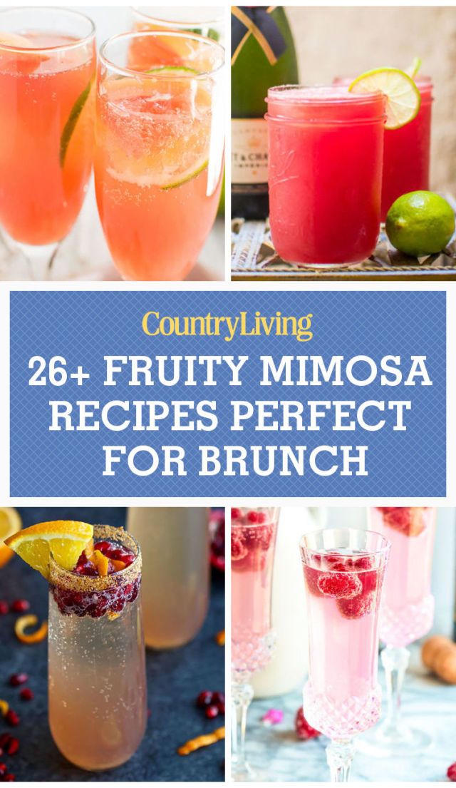 31 Fruity Mimosa Recipes For Your Best Brunch Ever - Mimosa Recipe