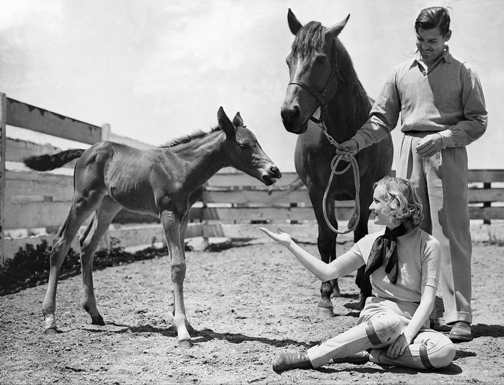 Clark Gable, Carole Lombard,