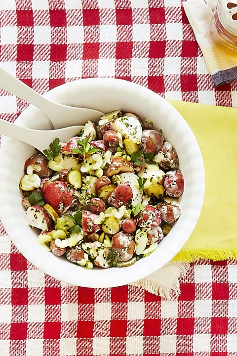 bbq side dishes dill pickle potato salad