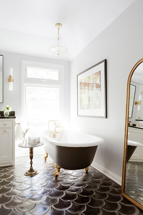 37 Best Bathroom Tile Ideas Beautiful, Black 038 White Tile Designs Bathrooms