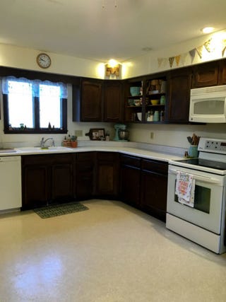 this bright and cheery kitchen renovation cost just 250 cheap