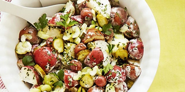 Best Dill Pickle Potato Salad Recipe - How to Make Dill Pickle Potato Salad
