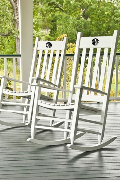 Chair, Furniture, Rocking chair, Outdoor furniture, Folding chair, Porch, Tree, Room, Wood, Table, 