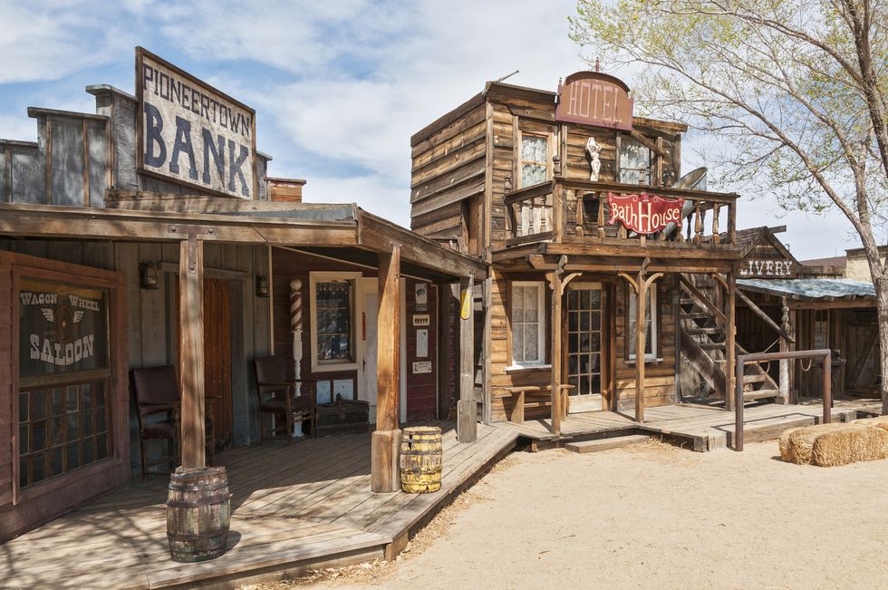 Pioneertown, la ville Western de Californie - Saloon et cowboy