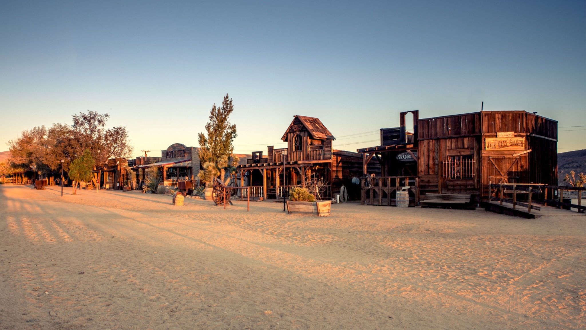 This Town in the California Desert Is an Old Western Movie Set