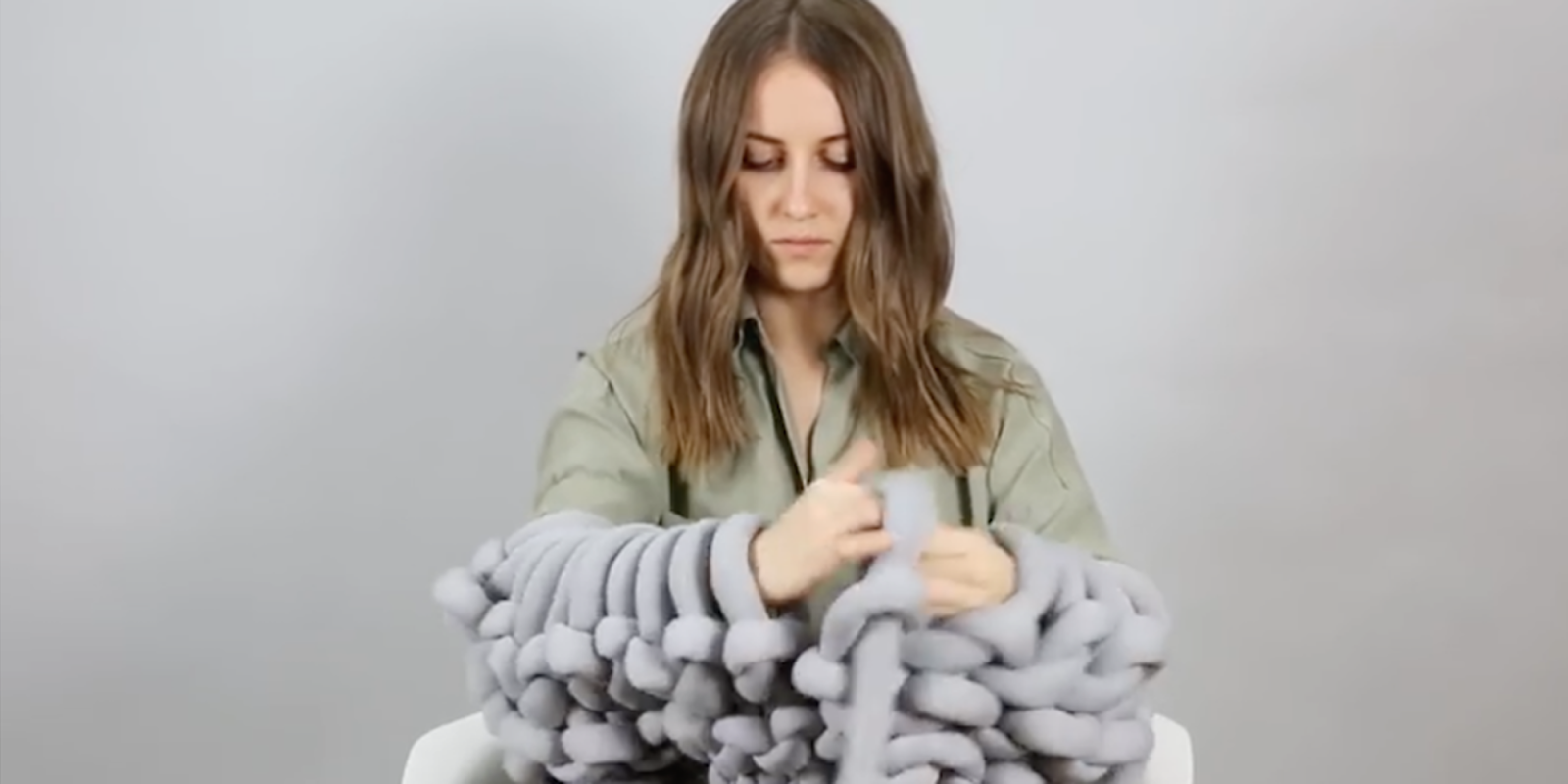 youtube arm knitting