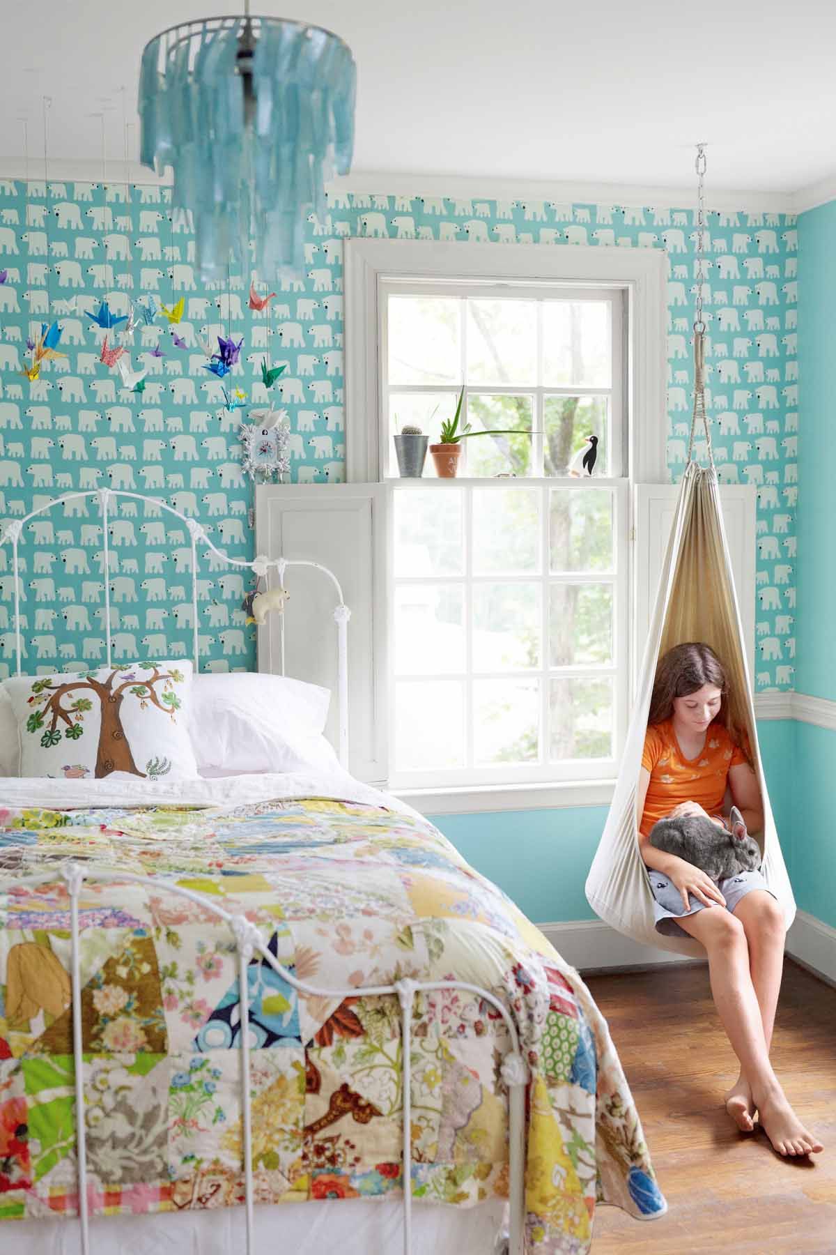 12 Fun Girl S Bedroom Decor Ideas Cute Room Decorating For Girls   1492459354 Bright Patterns 