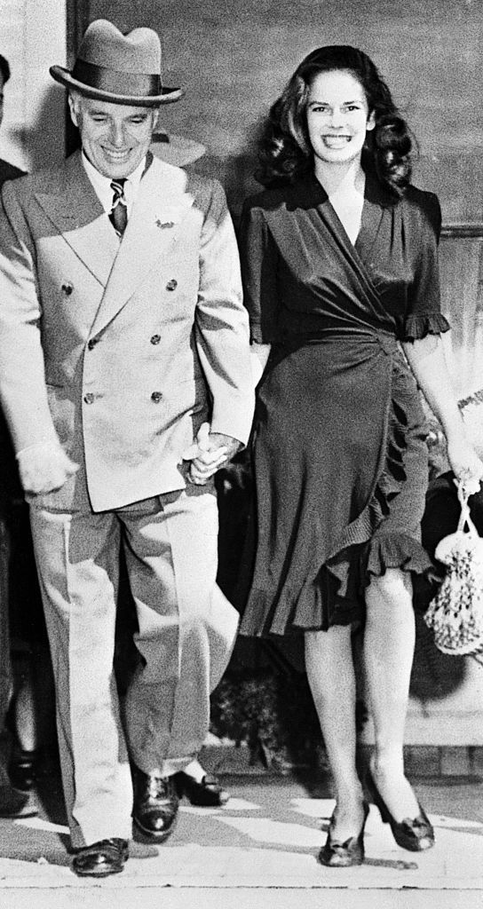 Charlie Chaplin and Oona O'Neill