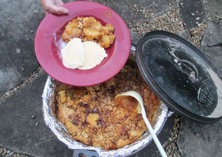 baked while potatoes cooking camping Cooking Camping Easy with 21 Recipes Campfire   Dutch Oven