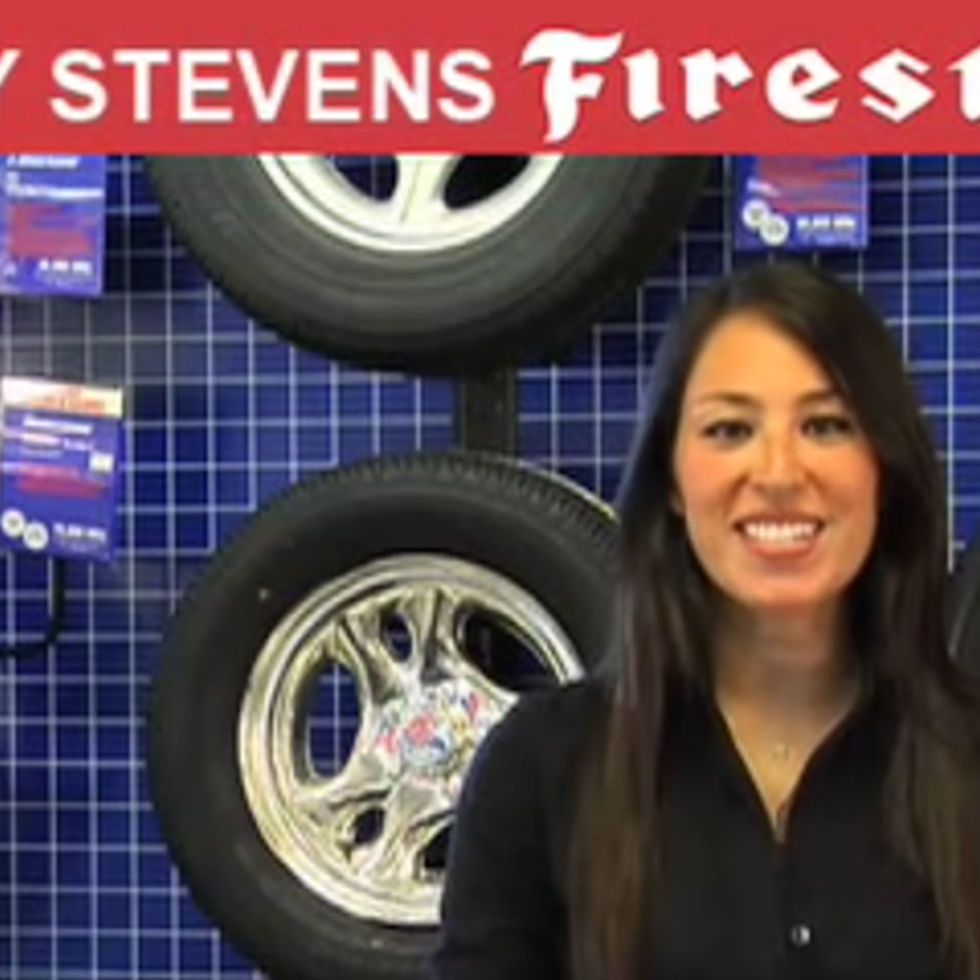 Watch Joanna Gaines In Her Firestone Tire Shop Commercial