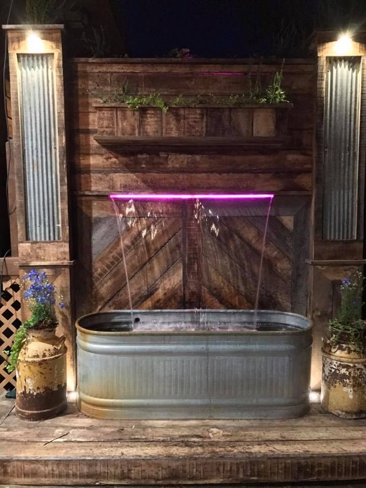 This Waterfall Fountain Is Made Of Troughs And Old Wood Your This Waterfall Fountain Is Made Of Troughs And Old Wood Your Backyard Needs One These Trough Fountains