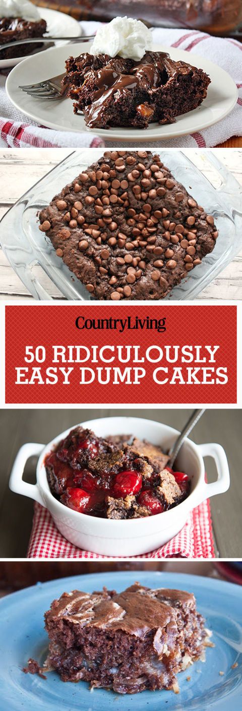 easy dump cakes