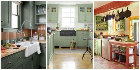 10 Green Kitchen Ideas Best Green Paint Colors For Kitchens