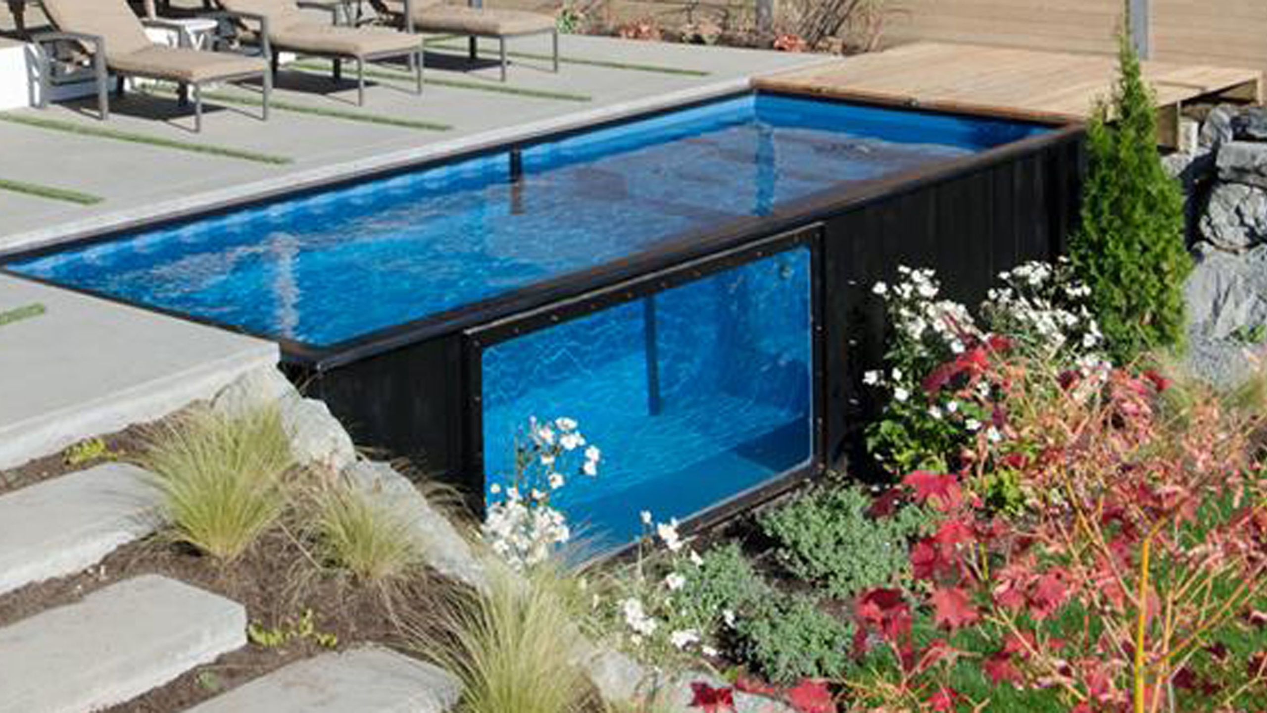 Container pool shop