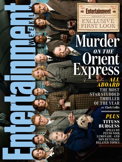 Murder On The Orient Express EW cover