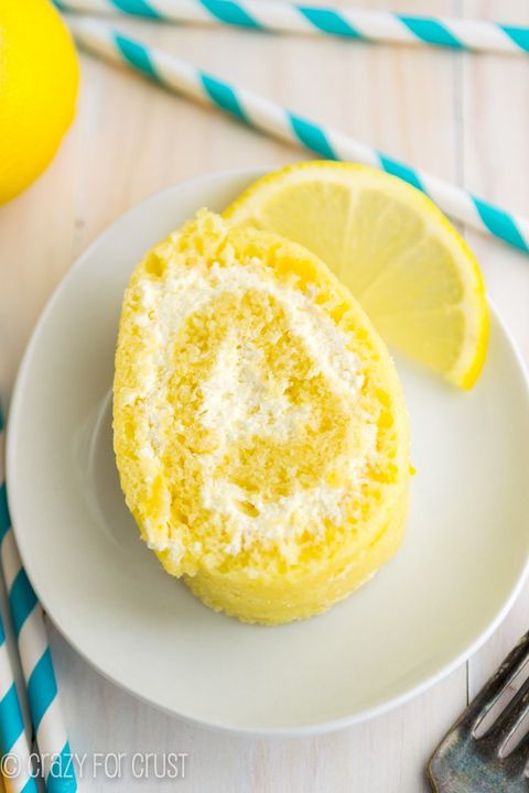 lemon cake roll