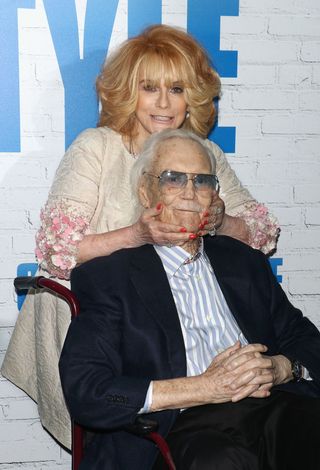 Ann-Margret and Smith at the premiere of her new movie, 'Going in Style.'