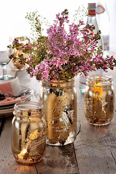 18 Pretty Mason Jar Flower Arrangements - Best Floral Centerpieces in Mason Jars