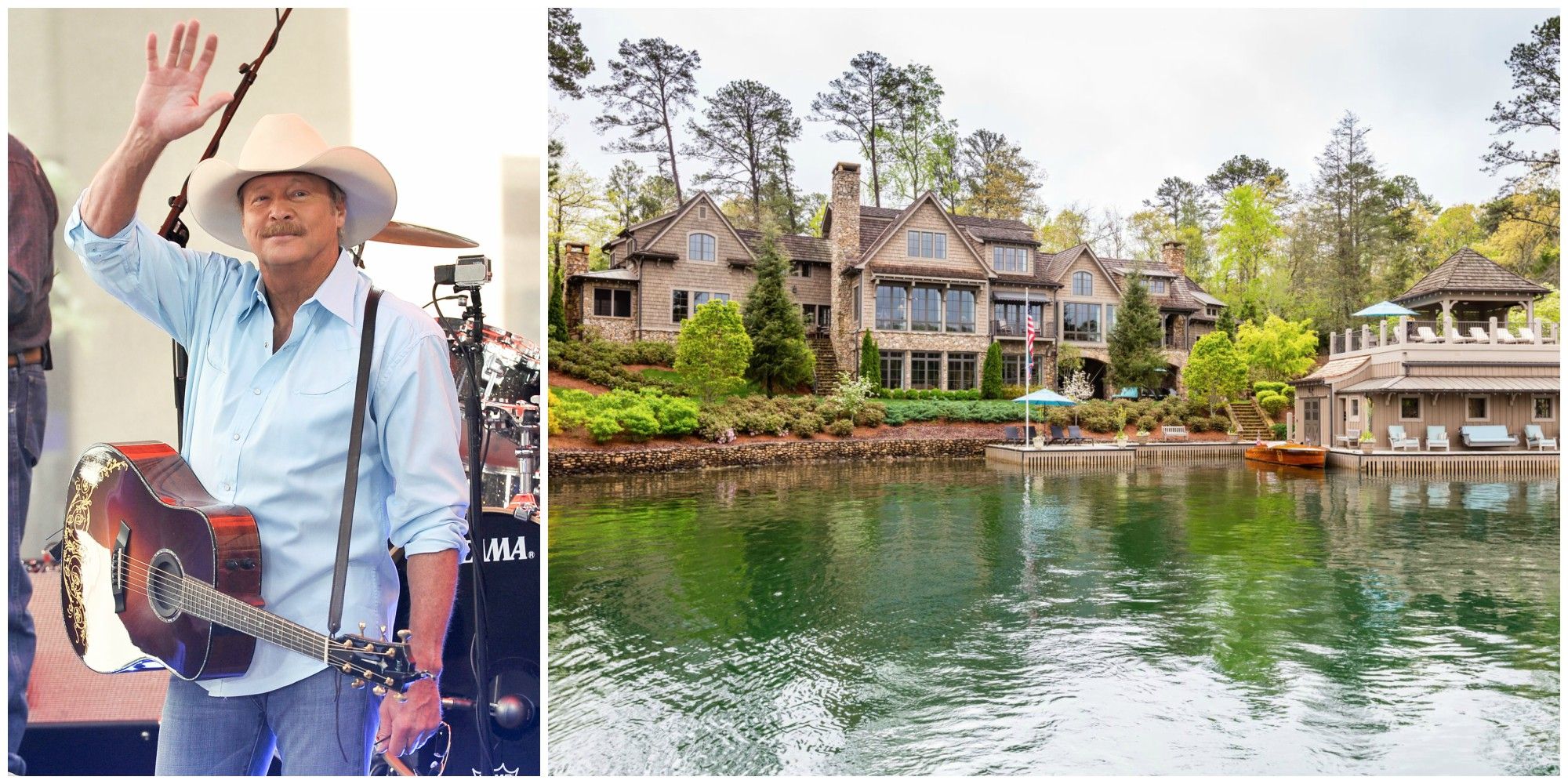 Alan Jackson Is Selling His Rustic Lakefront Home For 6 4 Million