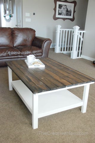 Diy Farmhouse Table Create Coffee For 10 Courtesy Of The Creative Mom