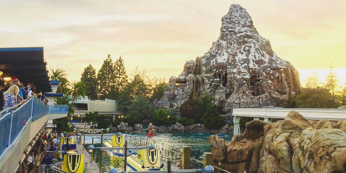 Haunted Disneyland The Matterhorn Ghost
