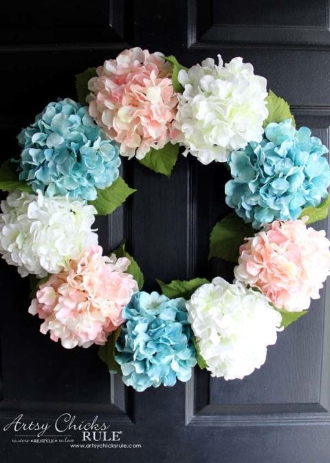 23 Diy Summer Wreath Ideas Outdoor Front Door Wreaths For Summer