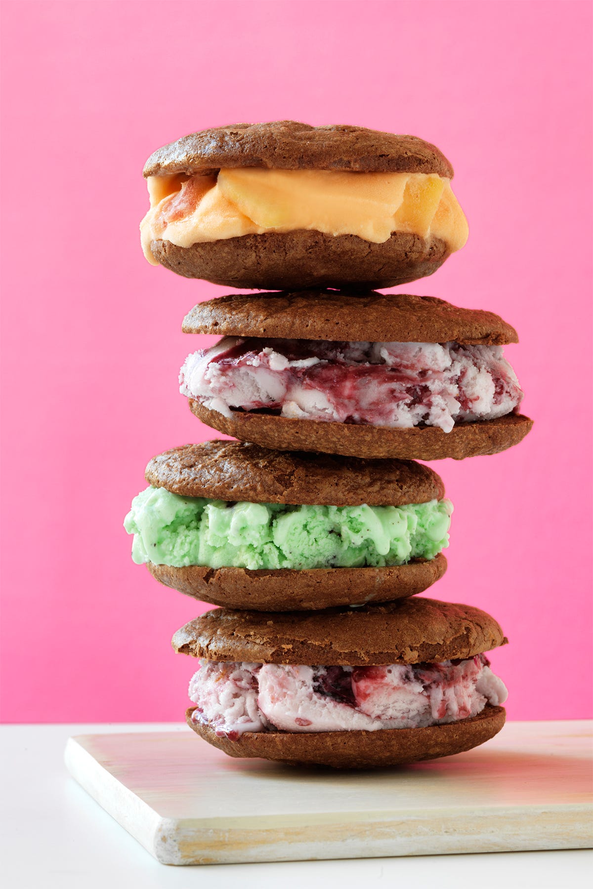 Summer Cover, Ice Cream Sandwich, Zinger, Parfait