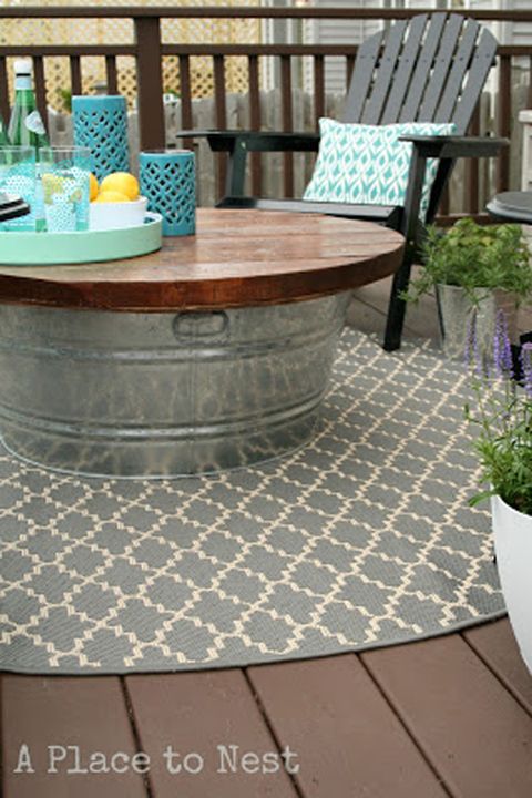 Tile, Floor, Deck, Patio, Furniture, Table, Coffee table, Porch, Flooring, Chair, 