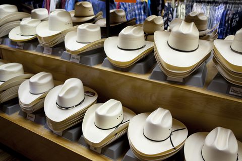 Porcelain, Hat, Headgear, Cowboy hat, Ceramic, Tableware, Fashion accessory, Dishware, Collection, 