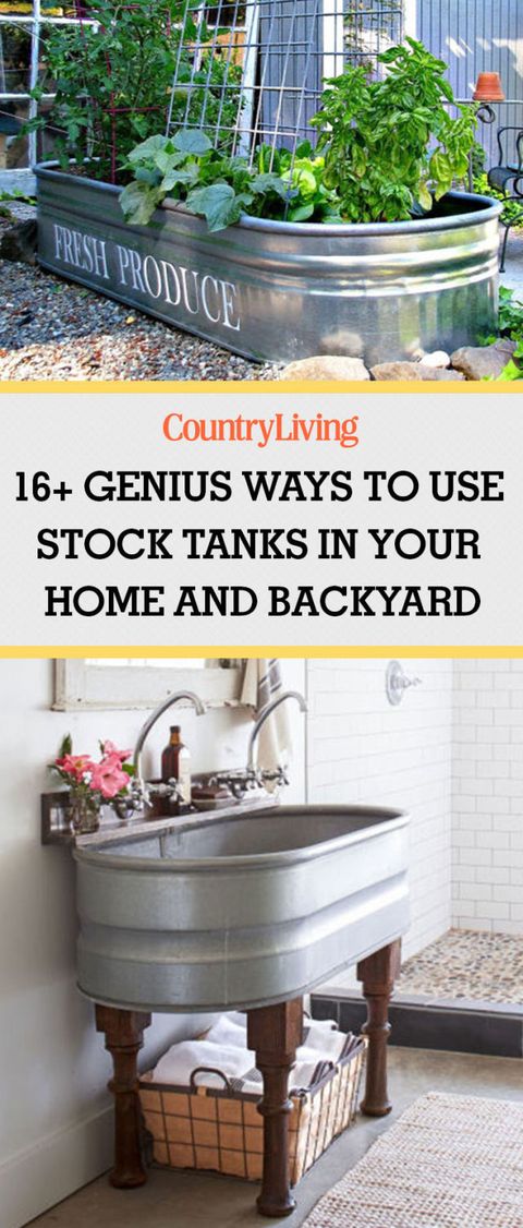 15 Genius Ways To Use Stock Tanks In Your Home And Backyard
