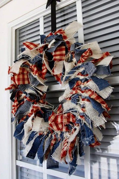 20 Best 4th Of July Wreaths How To Make A Fourth Of July Wreath