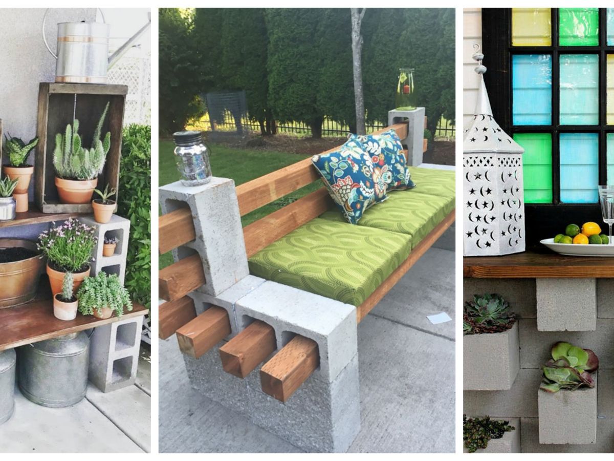 Genius Ways People Are Using Cinder Blocks in Their Backyards - How to Use Cinder  Blocks In Your Backyard