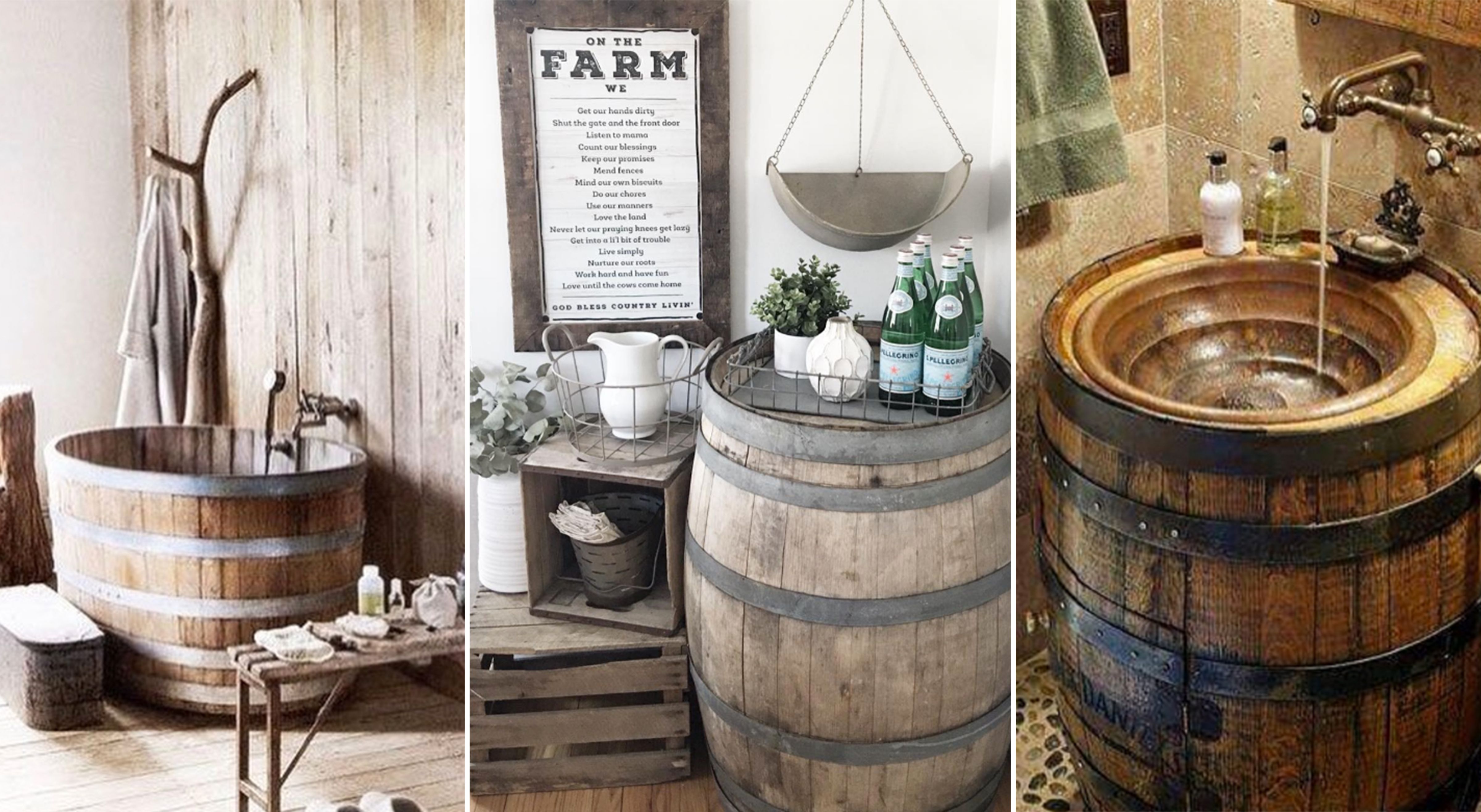 35 Genius Ways People Are Repurposing Whiskey Wine Barrels How