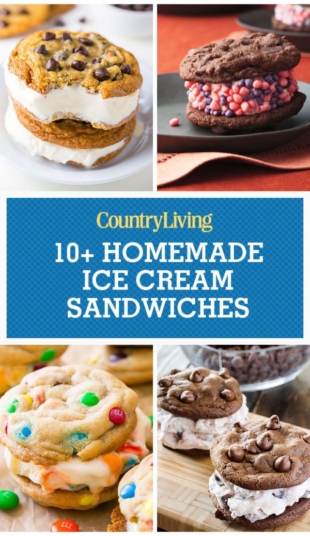 20 Homemade Ice Cream Sandwiches - Best Recipes For Ice Cream Sandwiches