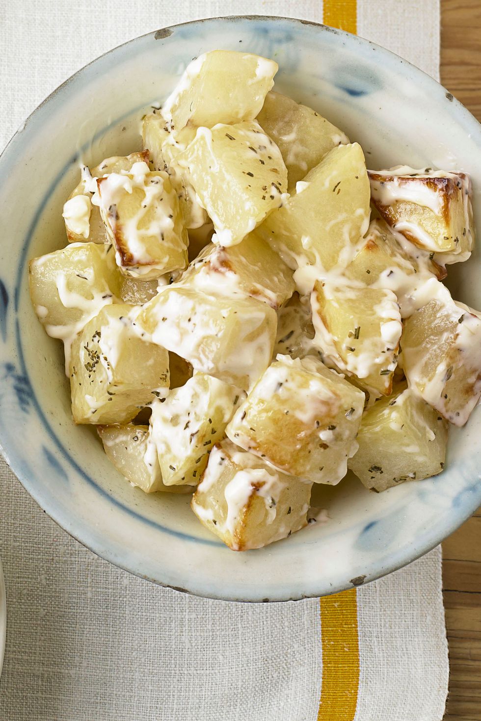 crispy roast-potato salad