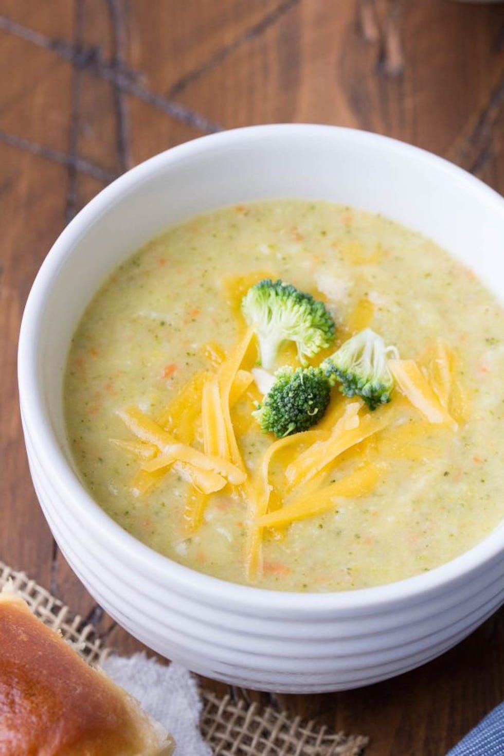 Broccoli Cheese Soup Recipe (5 Ingredients!) - Wholesome Yum