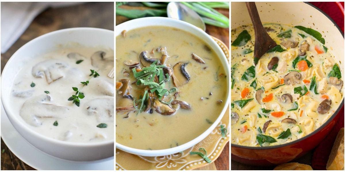 Dish, Food, Cuisine, Ingredient, Clam chowder, Cream of mushroom soup, Soup, Tom kha kai, Leek soup, Chowder, 
