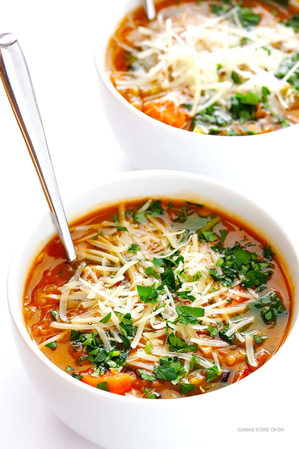 Slow Cooker Curried Lentil Soup - Gimme Some Oven