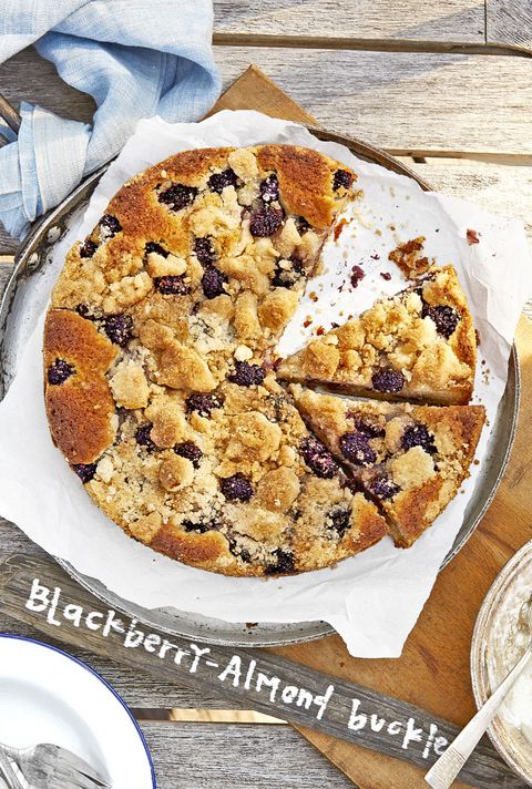 blackberry almond cake