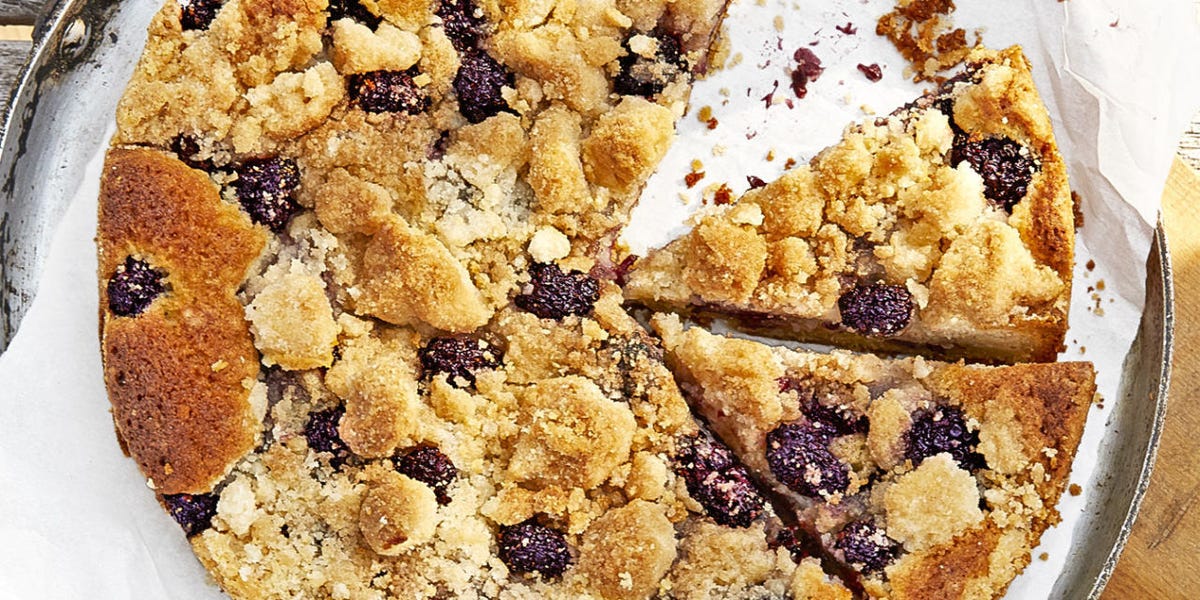 Blueberry Buckle Recipe | Alton Brown | Food Network blackberry buckle good food
