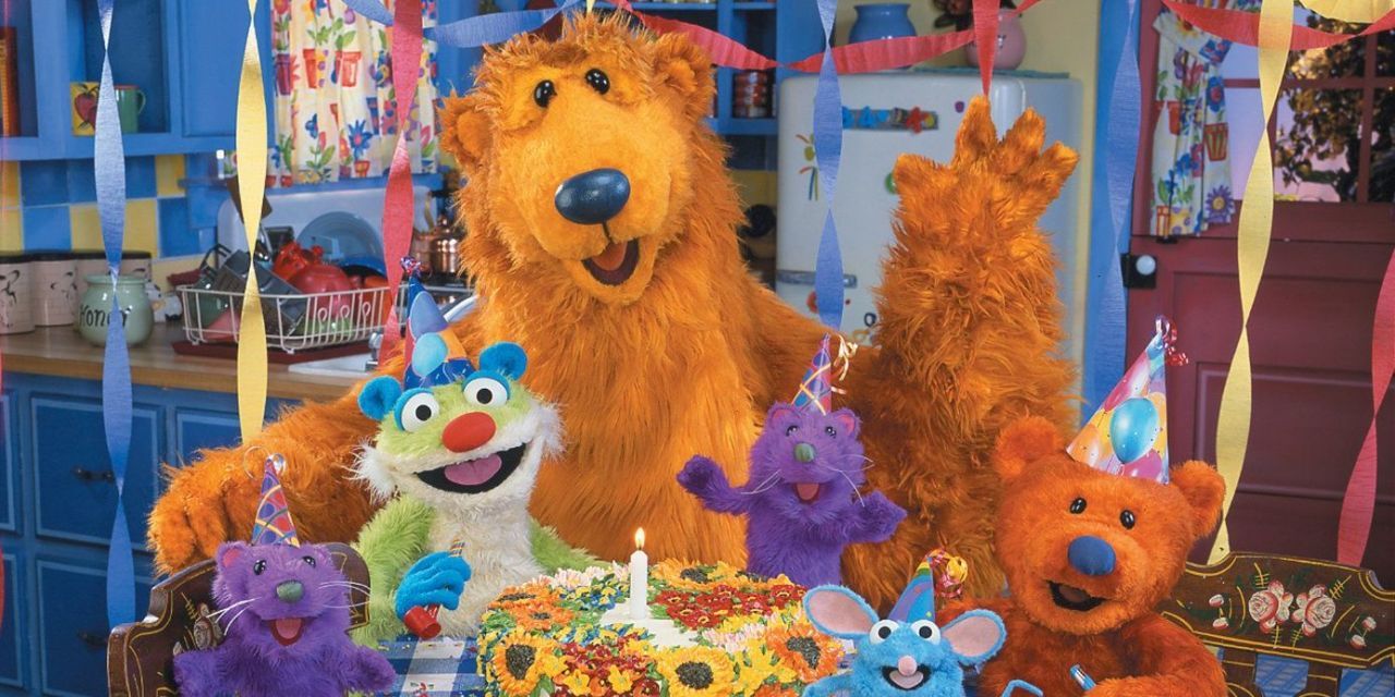 bear in the big blue house soft toy