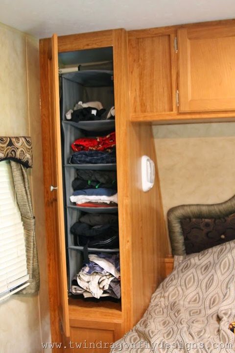 21 Easy Rv Storage Ideas And S, Rv Shelving Solutions
