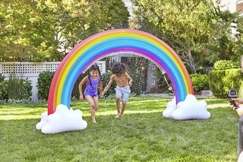 Inflatable, Games, Arch, Architecture, Fun, Leisure, Grass, Recreation, Tree, Event, 