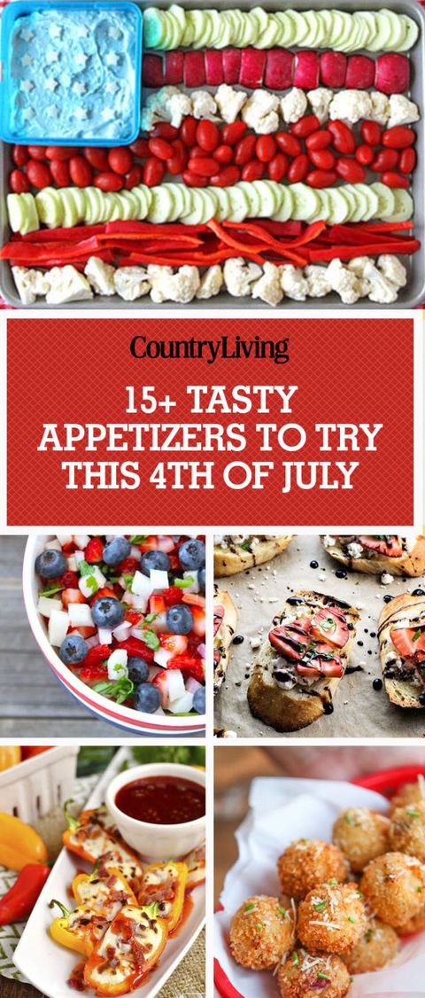 20 Easy 4th of July Appetizers - Best Recipes for Fourth of July Apps